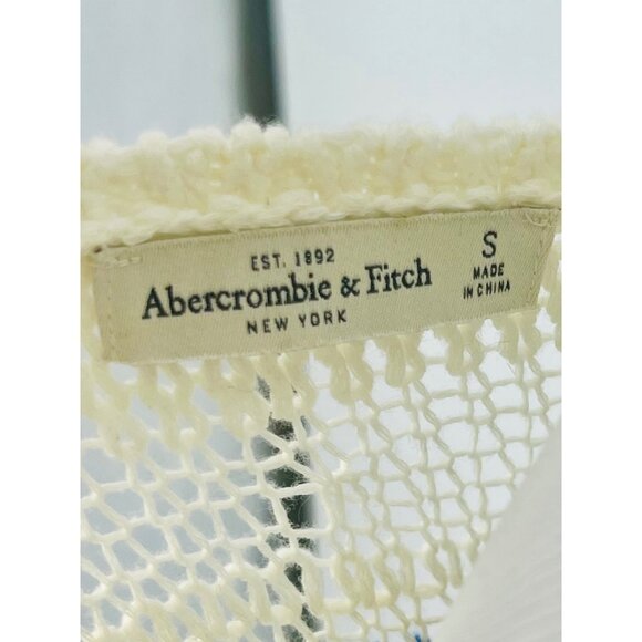 Abercrombie & Fitch Multicolored Slouchy Striped Knit Open Stitch Sweater - Picture 12 of 14